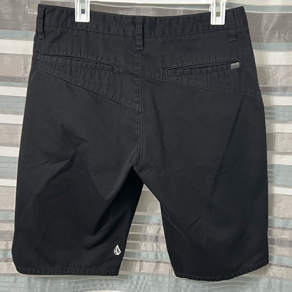 Volcom Black Chino Shorts - Picture 2 of 13